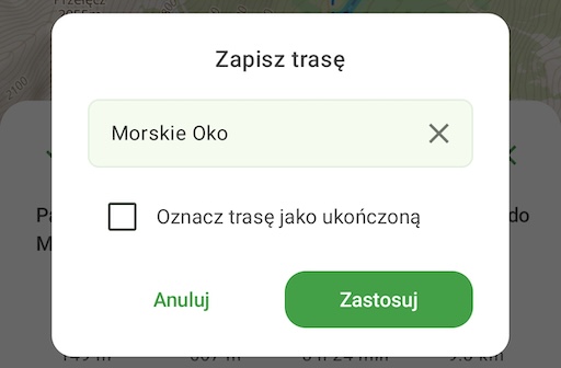 Nadaj jej nazwę. Inne opcje nie mają znaczenia.